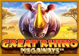 Игра Great Rhino Megaways в каталоге Olimp